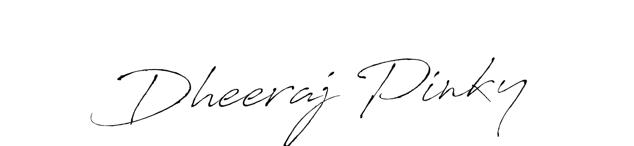 Make a beautiful signature design for name Dheeraj Pinky. Use this online signature maker to create a handwritten signature for free. Dheeraj Pinky signature style 6 images and pictures png