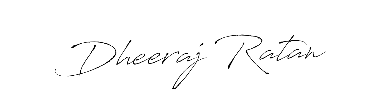 How to make Dheeraj Ratan signature? Antro_Vectra is a professional autograph style. Create handwritten signature for Dheeraj Ratan name. Dheeraj Ratan signature style 6 images and pictures png