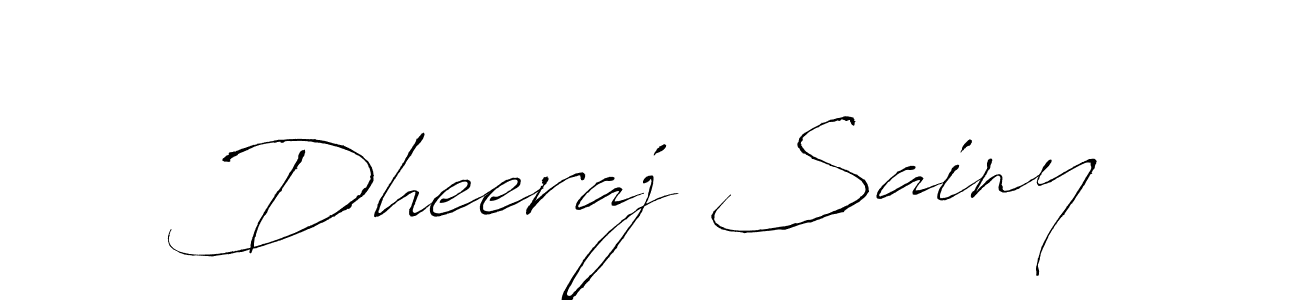 It looks lik you need a new signature style for name Dheeraj Sainy. Design unique handwritten (Antro_Vectra) signature with our free signature maker in just a few clicks. Dheeraj Sainy signature style 6 images and pictures png