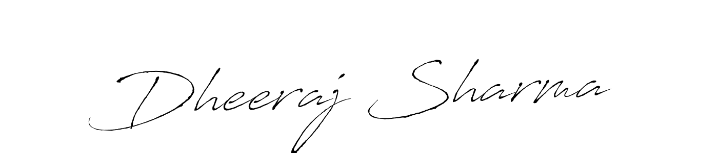 Also You can easily find your signature by using the search form. We will create Dheeraj Sharma name handwritten signature images for you free of cost using Antro_Vectra sign style. Dheeraj Sharma signature style 6 images and pictures png