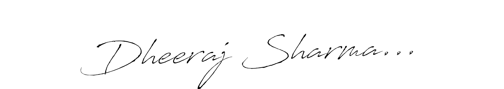 You should practise on your own different ways (Antro_Vectra) to write your name (Dheeraj Sharma...) in signature. don't let someone else do it for you. Dheeraj Sharma... signature style 6 images and pictures png