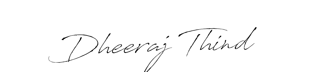 Also You can easily find your signature by using the search form. We will create Dheeraj Thind name handwritten signature images for you free of cost using Antro_Vectra sign style. Dheeraj Thind signature style 6 images and pictures png