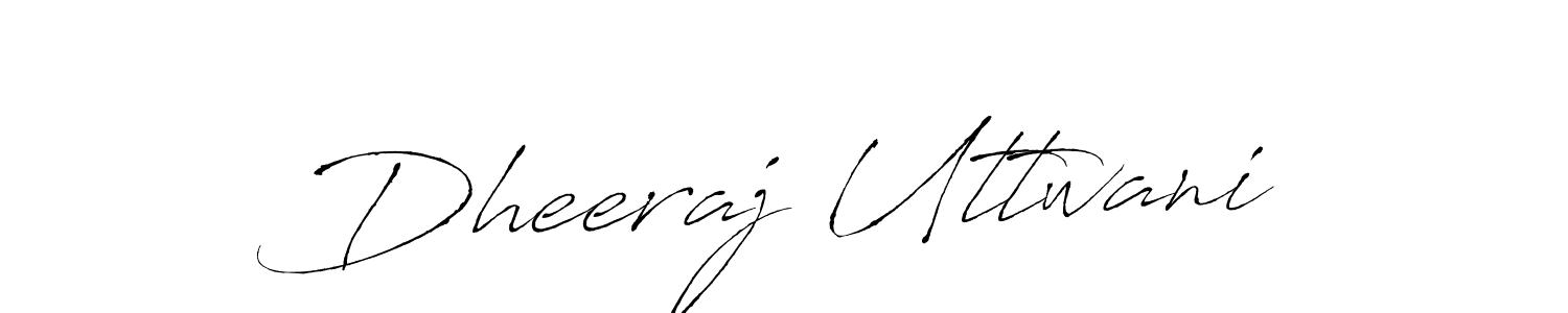 Make a beautiful signature design for name Dheeraj Uttwani. Use this online signature maker to create a handwritten signature for free. Dheeraj Uttwani signature style 6 images and pictures png