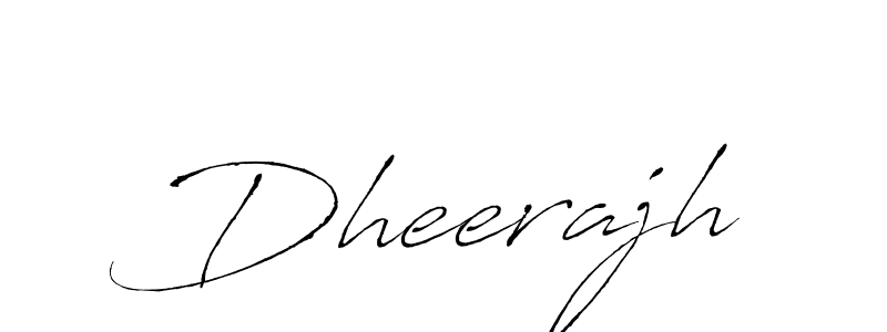 Dheerajh stylish signature style. Best Handwritten Sign (Antro_Vectra) for my name. Handwritten Signature Collection Ideas for my name Dheerajh. Dheerajh signature style 6 images and pictures png