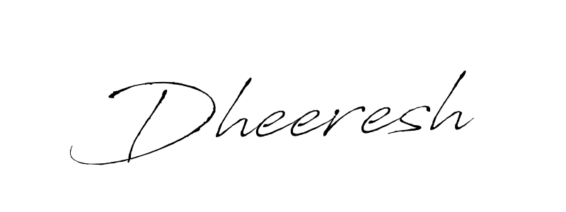 Design your own signature with our free online signature maker. With this signature software, you can create a handwritten (Antro_Vectra) signature for name Dheeresh. Dheeresh signature style 6 images and pictures png