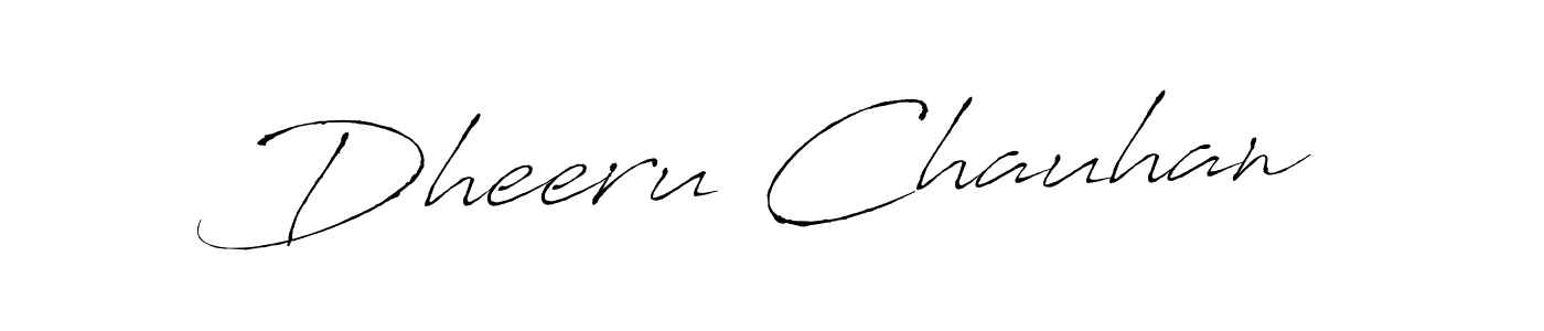 How to make Dheeru Chauhan signature? Antro_Vectra is a professional autograph style. Create handwritten signature for Dheeru Chauhan name. Dheeru Chauhan signature style 6 images and pictures png