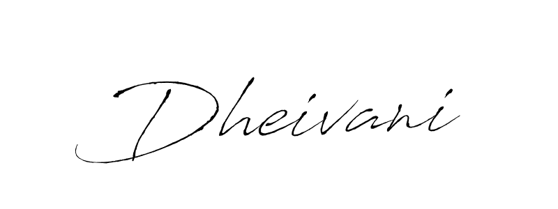 Design your own signature with our free online signature maker. With this signature software, you can create a handwritten (Antro_Vectra) signature for name Dheivani. Dheivani signature style 6 images and pictures png