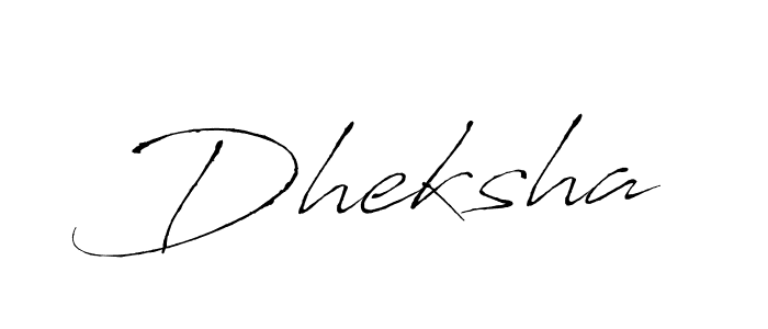 Also we have Dheksha name is the best signature style. Create professional handwritten signature collection using Antro_Vectra autograph style. Dheksha signature style 6 images and pictures png