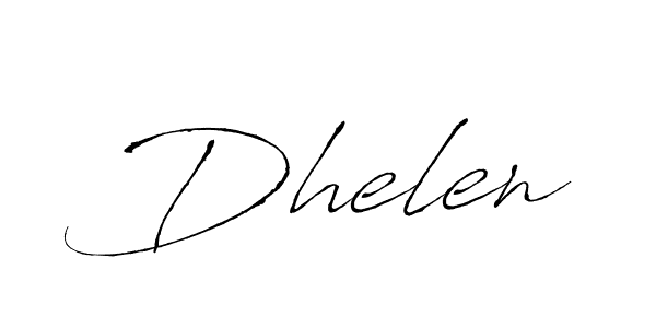 Once you've used our free online signature maker to create your best signature Antro_Vectra style, it's time to enjoy all of the benefits that Dhelen name signing documents. Dhelen signature style 6 images and pictures png