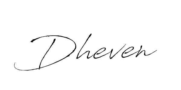 Antro_Vectra is a professional signature style that is perfect for those who want to add a touch of class to their signature. It is also a great choice for those who want to make their signature more unique. Get Dheven name to fancy signature for free. Dheven signature style 6 images and pictures png