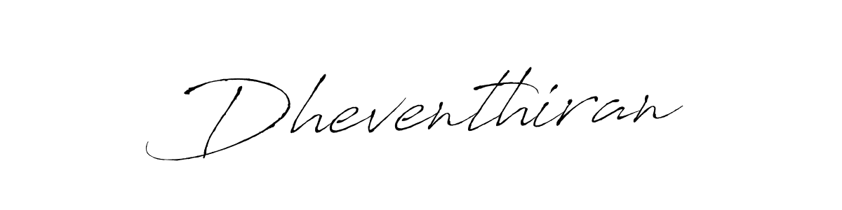 How to make Dheventhiran name signature. Use Antro_Vectra style for creating short signs online. This is the latest handwritten sign. Dheventhiran signature style 6 images and pictures png