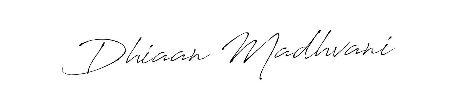 You can use this online signature creator to create a handwritten signature for the name Dhiaan Madhvani. This is the best online autograph maker. Dhiaan Madhvani signature style 6 images and pictures png