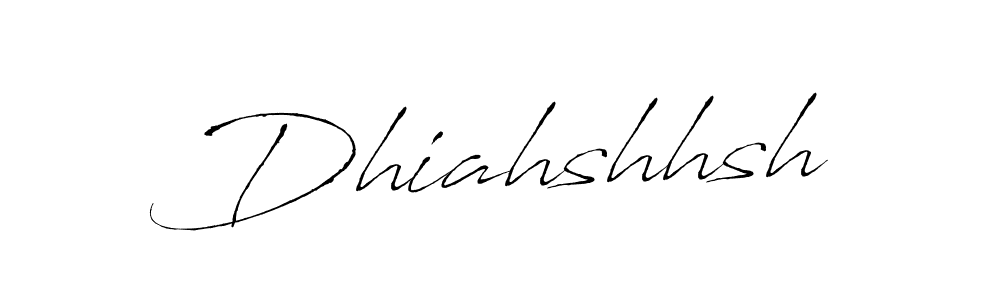 How to make Dhiahshhsh signature? Antro_Vectra is a professional autograph style. Create handwritten signature for Dhiahshhsh name. Dhiahshhsh signature style 6 images and pictures png