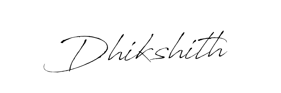 Also we have Dhikshith name is the best signature style. Create professional handwritten signature collection using Antro_Vectra autograph style. Dhikshith signature style 6 images and pictures png