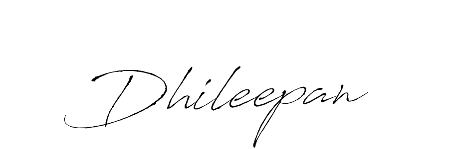 Create a beautiful signature design for name Dhileepan. With this signature (Antro_Vectra) fonts, you can make a handwritten signature for free. Dhileepan signature style 6 images and pictures png