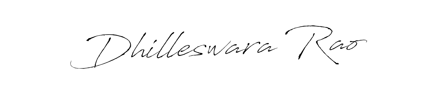 It looks lik you need a new signature style for name Dhilleswara Rao. Design unique handwritten (Antro_Vectra) signature with our free signature maker in just a few clicks. Dhilleswara Rao signature style 6 images and pictures png