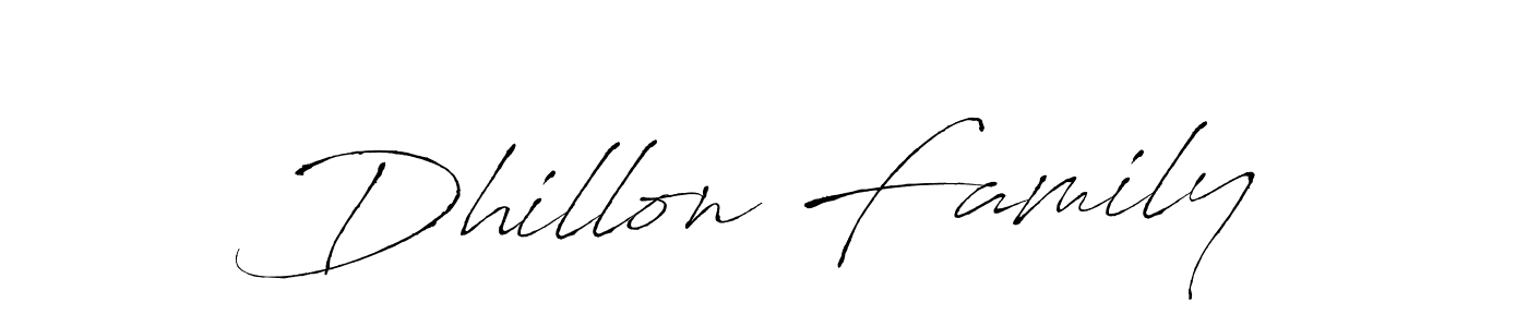 It looks lik you need a new signature style for name Dhillon Family. Design unique handwritten (Antro_Vectra) signature with our free signature maker in just a few clicks. Dhillon Family signature style 6 images and pictures png