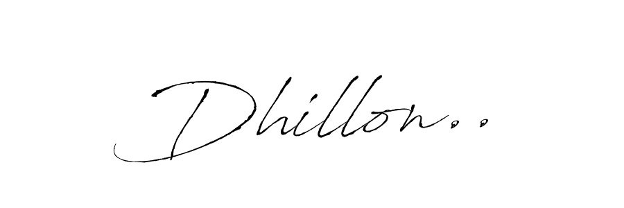 The best way (Antro_Vectra) to make a short signature is to pick only two or three words in your name. The name Dhillon.. include a total of six letters. For converting this name. Dhillon.. signature style 6 images and pictures png