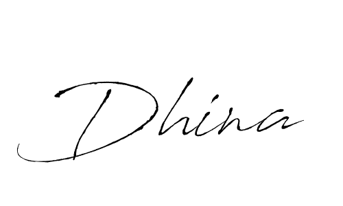 You should practise on your own different ways (Antro_Vectra) to write your name (Dhina) in signature. don't let someone else do it for you. Dhina signature style 6 images and pictures png