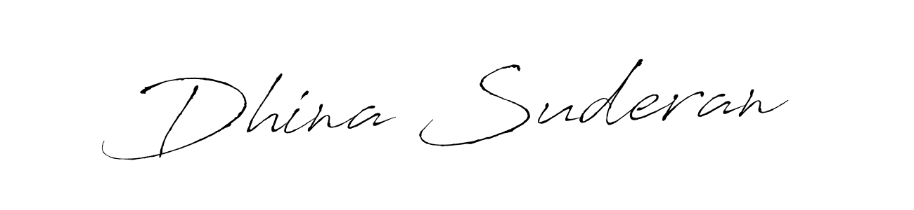 Similarly Antro_Vectra is the best handwritten signature design. Signature creator online .You can use it as an online autograph creator for name Dhina Suderan. Dhina Suderan signature style 6 images and pictures png