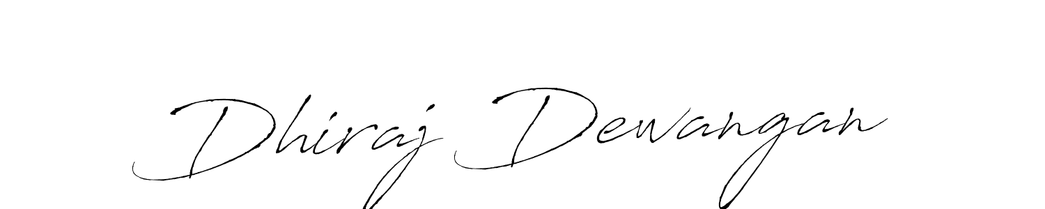 Dhiraj Dewangan stylish signature style. Best Handwritten Sign (Antro_Vectra) for my name. Handwritten Signature Collection Ideas for my name Dhiraj Dewangan. Dhiraj Dewangan signature style 6 images and pictures png