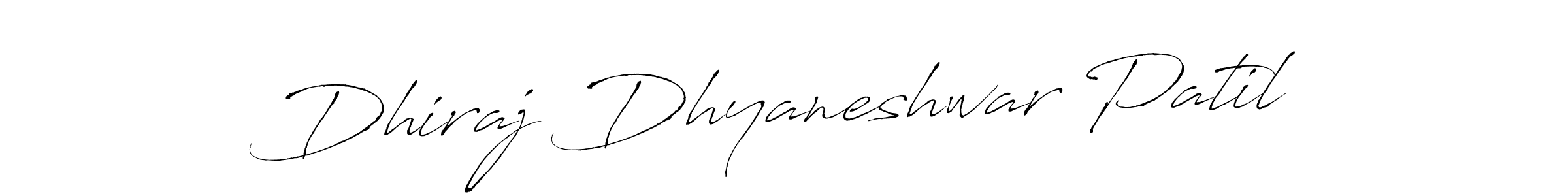 Design your own signature with our free online signature maker. With this signature software, you can create a handwritten (Antro_Vectra) signature for name Dhiraj Dhyaneshwar Patil. Dhiraj Dhyaneshwar Patil signature style 6 images and pictures png