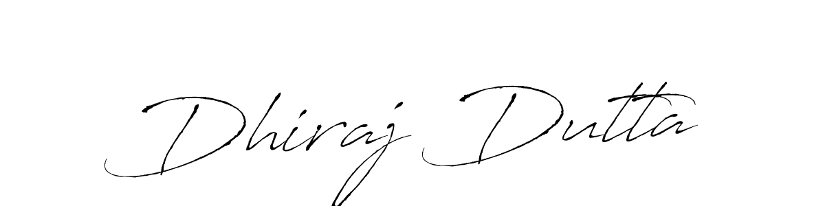 You can use this online signature creator to create a handwritten signature for the name Dhiraj Dutta. This is the best online autograph maker. Dhiraj Dutta signature style 6 images and pictures png