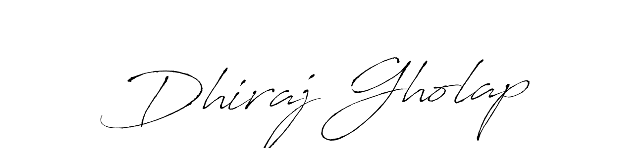 Also You can easily find your signature by using the search form. We will create Dhiraj Gholap name handwritten signature images for you free of cost using Antro_Vectra sign style. Dhiraj Gholap signature style 6 images and pictures png