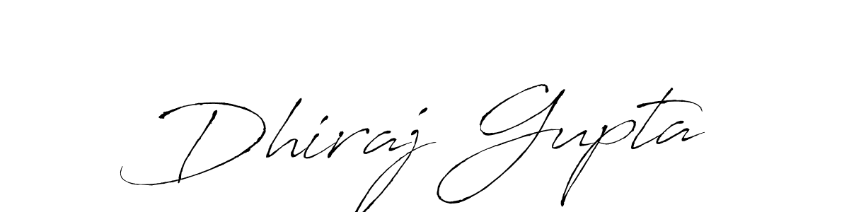 Use a signature maker to create a handwritten signature online. With this signature software, you can design (Antro_Vectra) your own signature for name Dhiraj Gupta. Dhiraj Gupta signature style 6 images and pictures png