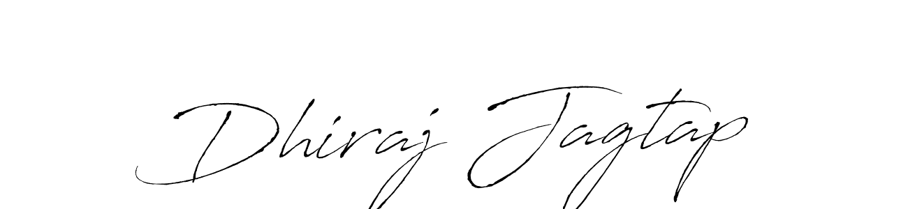 Use a signature maker to create a handwritten signature online. With this signature software, you can design (Antro_Vectra) your own signature for name Dhiraj Jagtap. Dhiraj Jagtap signature style 6 images and pictures png