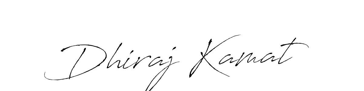 Similarly Antro_Vectra is the best handwritten signature design. Signature creator online .You can use it as an online autograph creator for name Dhiraj Kamat. Dhiraj Kamat signature style 6 images and pictures png