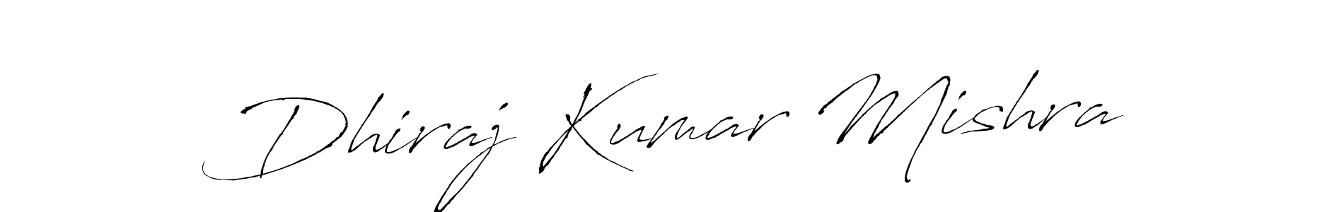 Dhiraj Kumar Mishra stylish signature style. Best Handwritten Sign (Antro_Vectra) for my name. Handwritten Signature Collection Ideas for my name Dhiraj Kumar Mishra. Dhiraj Kumar Mishra signature style 6 images and pictures png