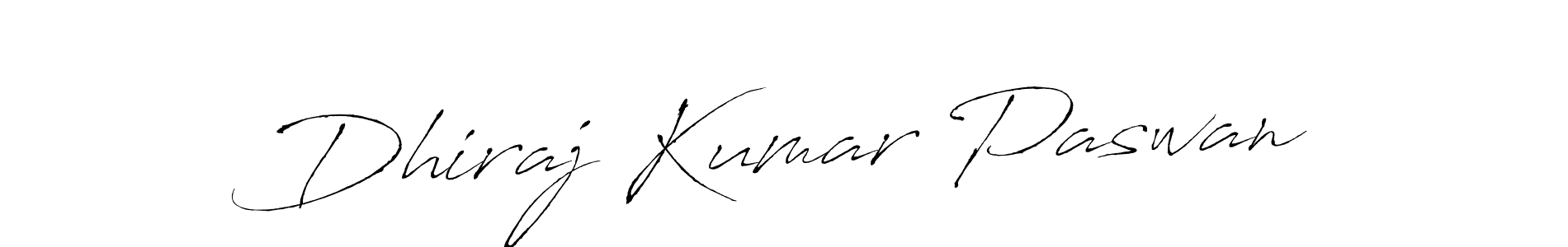 Use a signature maker to create a handwritten signature online. With this signature software, you can design (Antro_Vectra) your own signature for name Dhiraj Kumar Paswan. Dhiraj Kumar Paswan signature style 6 images and pictures png