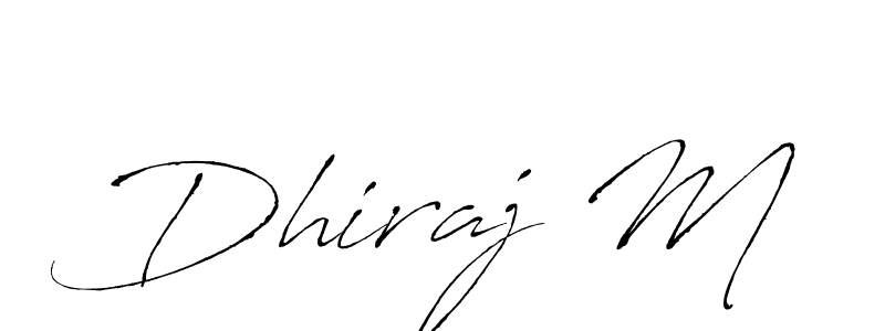 Here are the top 10 professional signature styles for the name Dhiraj M. These are the best autograph styles you can use for your name. Dhiraj M signature style 6 images and pictures png