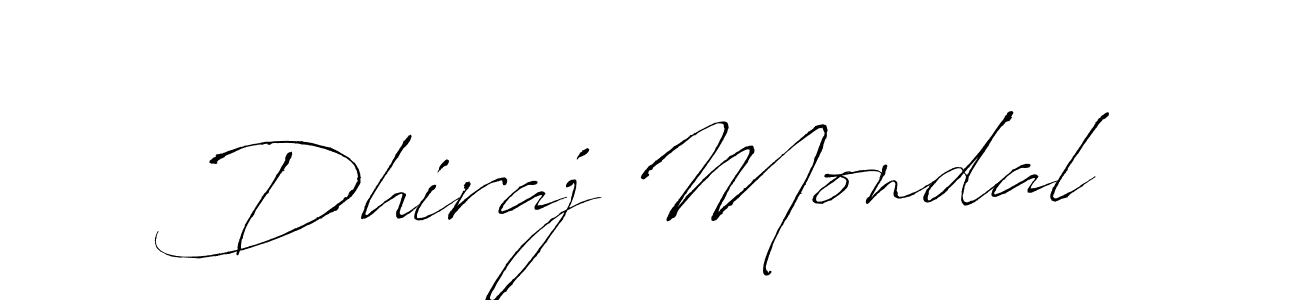 Make a beautiful signature design for name Dhiraj Mondal. Use this online signature maker to create a handwritten signature for free. Dhiraj Mondal signature style 6 images and pictures png