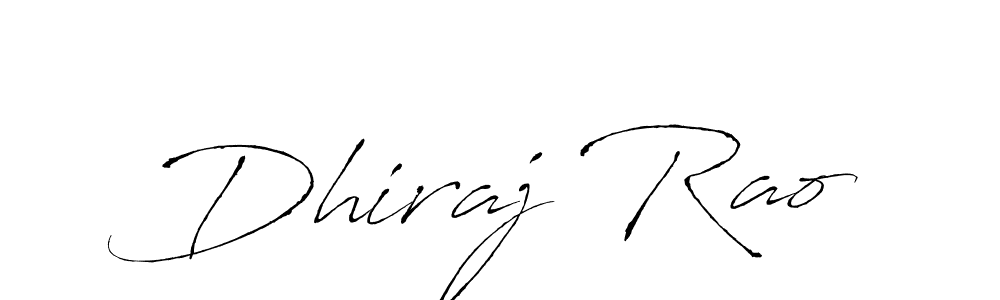 Use a signature maker to create a handwritten signature online. With this signature software, you can design (Antro_Vectra) your own signature for name Dhiraj Rao. Dhiraj Rao signature style 6 images and pictures png