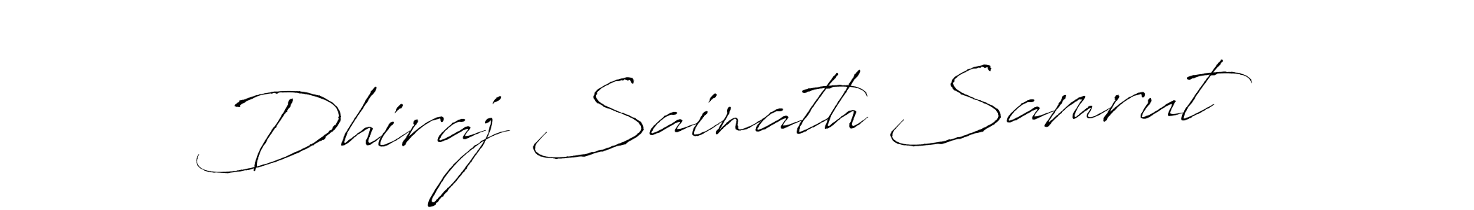 How to Draw Dhiraj Sainath Samrut signature style? Antro_Vectra is a latest design signature styles for name Dhiraj Sainath Samrut. Dhiraj Sainath Samrut signature style 6 images and pictures png