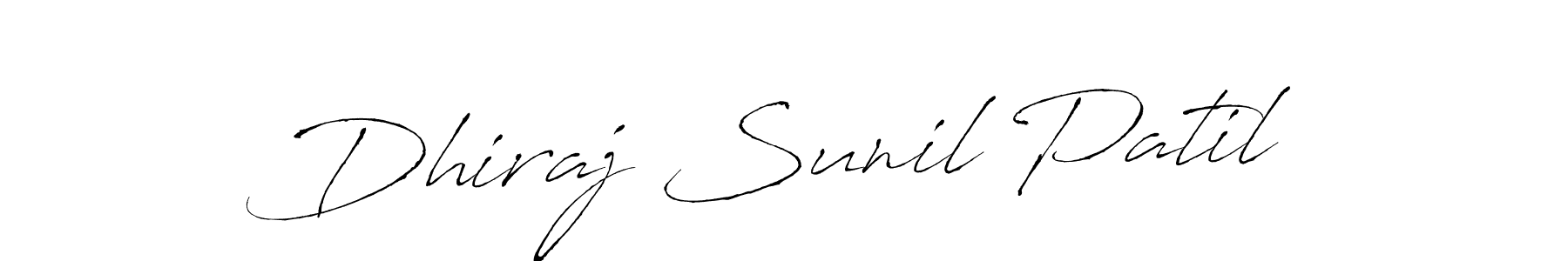 Also You can easily find your signature by using the search form. We will create Dhiraj Sunil Patil name handwritten signature images for you free of cost using Antro_Vectra sign style. Dhiraj Sunil Patil signature style 6 images and pictures png