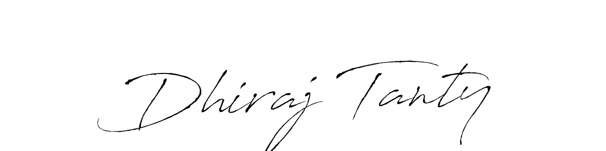 if you are searching for the best signature style for your name Dhiraj Tanty. so please give up your signature search. here we have designed multiple signature styles  using Antro_Vectra. Dhiraj Tanty signature style 6 images and pictures png