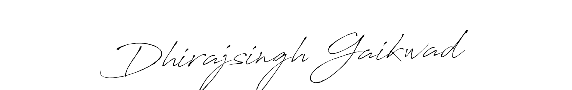 Antro_Vectra is a professional signature style that is perfect for those who want to add a touch of class to their signature. It is also a great choice for those who want to make their signature more unique. Get Dhirajsingh Gaikwad name to fancy signature for free. Dhirajsingh Gaikwad signature style 6 images and pictures png