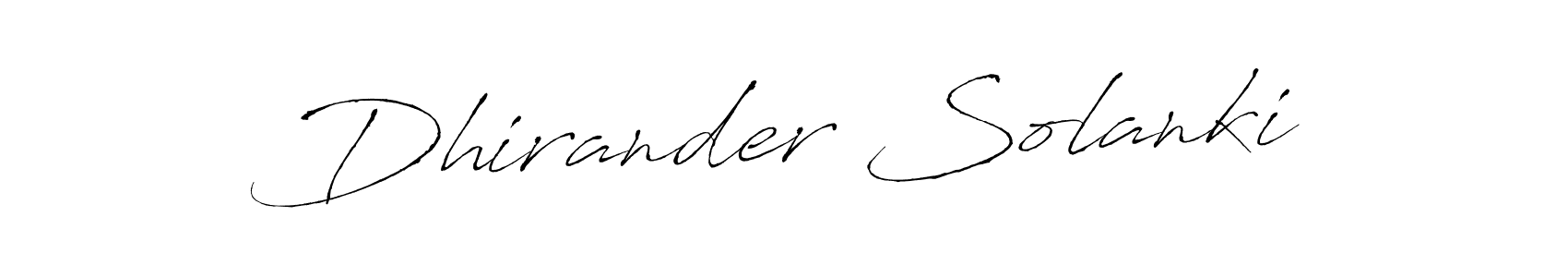 if you are searching for the best signature style for your name Dhirander Solanki. so please give up your signature search. here we have designed multiple signature styles  using Antro_Vectra. Dhirander Solanki signature style 6 images and pictures png