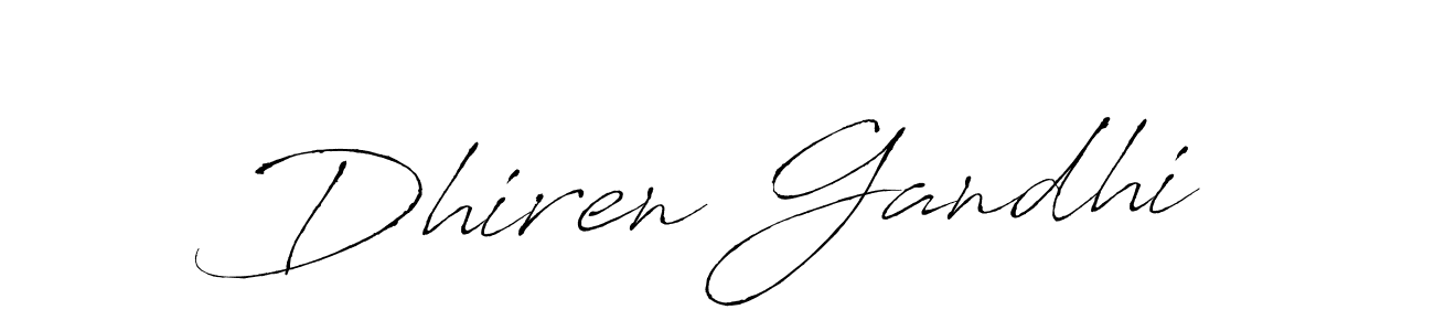 This is the best signature style for the Dhiren Gandhi name. Also you like these signature font (Antro_Vectra). Mix name signature. Dhiren Gandhi signature style 6 images and pictures png