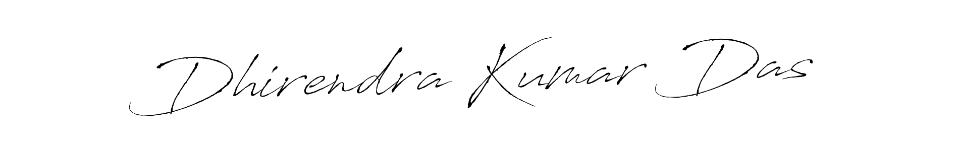 Make a beautiful signature design for name Dhirendra Kumar Das. With this signature (Antro_Vectra) style, you can create a handwritten signature for free. Dhirendra Kumar Das signature style 6 images and pictures png