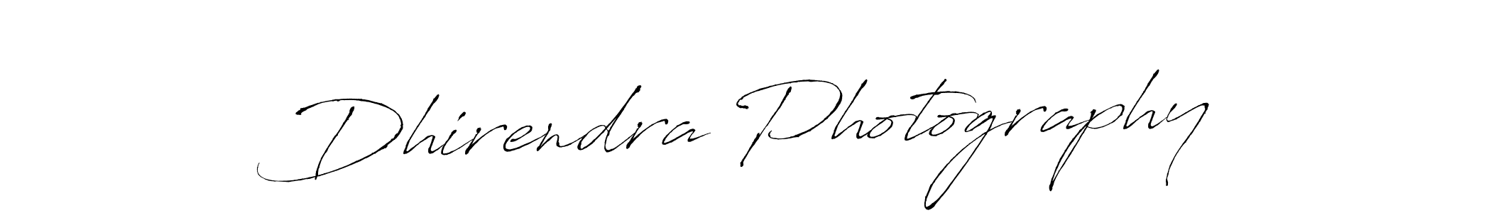 Use a signature maker to create a handwritten signature online. With this signature software, you can design (Antro_Vectra) your own signature for name Dhirendra Photography. Dhirendra Photography signature style 6 images and pictures png