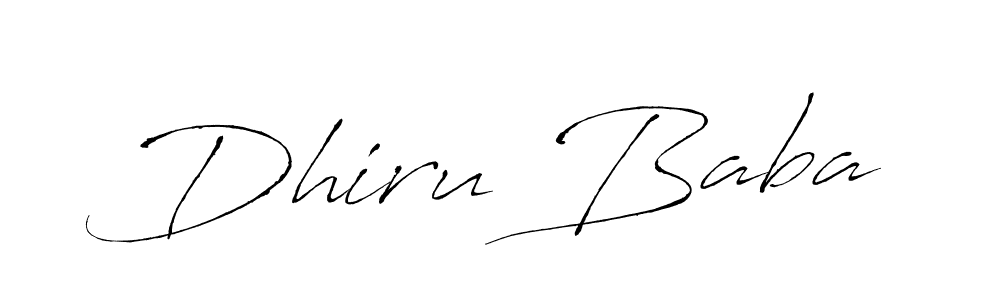 Make a beautiful signature design for name Dhiru Baba. Use this online signature maker to create a handwritten signature for free. Dhiru Baba signature style 6 images and pictures png