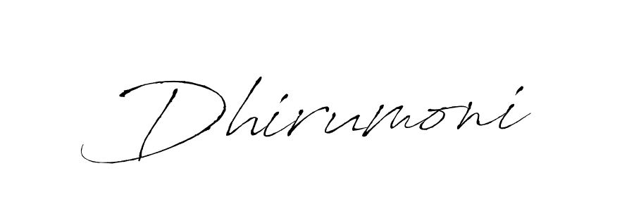 Make a short Dhirumoni signature style. Manage your documents anywhere anytime using Antro_Vectra. Create and add eSignatures, submit forms, share and send files easily. Dhirumoni signature style 6 images and pictures png