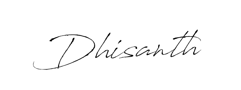 Dhisanth stylish signature style. Best Handwritten Sign (Antro_Vectra) for my name. Handwritten Signature Collection Ideas for my name Dhisanth. Dhisanth signature style 6 images and pictures png