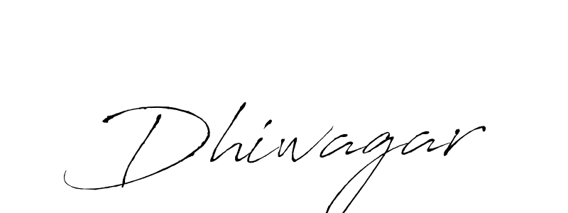Design your own signature with our free online signature maker. With this signature software, you can create a handwritten (Antro_Vectra) signature for name Dhiwagar. Dhiwagar signature style 6 images and pictures png