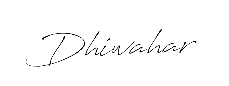 How to make Dhiwahar signature? Antro_Vectra is a professional autograph style. Create handwritten signature for Dhiwahar name. Dhiwahar signature style 6 images and pictures png