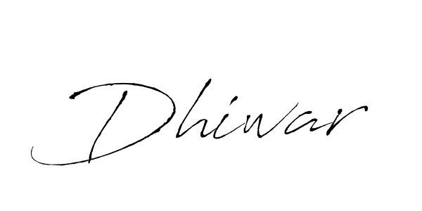 Also You can easily find your signature by using the search form. We will create Dhiwar name handwritten signature images for you free of cost using Antro_Vectra sign style. Dhiwar signature style 6 images and pictures png